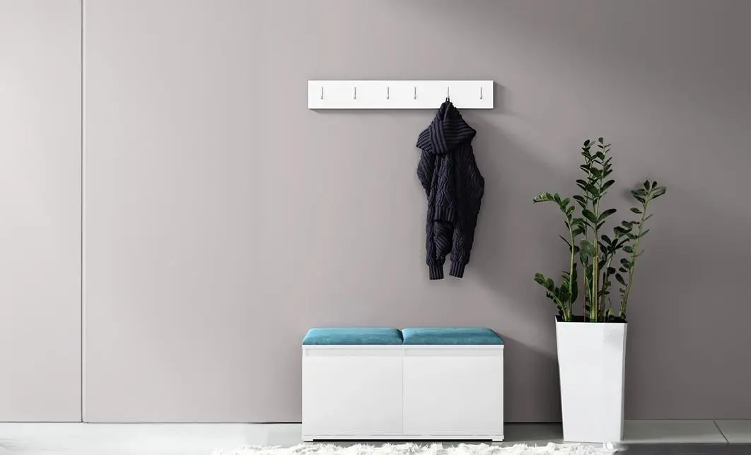 Cuier Hol Max 5, Alb/ Albastru - Trinity 13