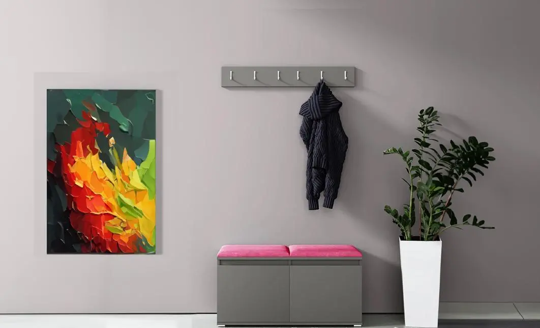 Cuier Hol Max 5, Grafit/ Roz - Trinity 10