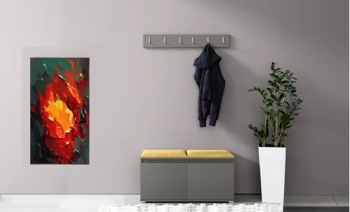 Cuier Hol Max 5, Grafit/ Galben - Trinity 18