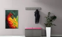 Cuier Hol Max 5, Grafit/ Roz - Trinity 10
