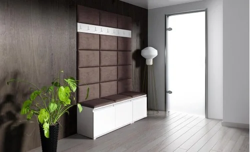 Cuier Hol Max 6, Alb/ Maro - Trinity 6