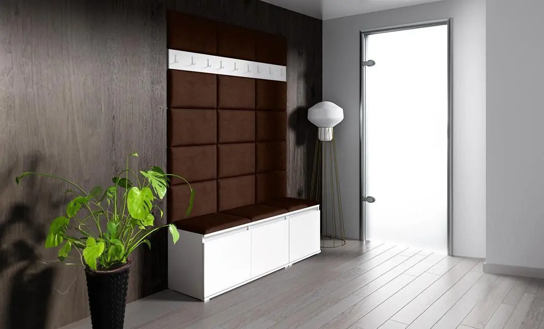 Cuier Hol Max 6, Alb/ Maro - Trinity 8