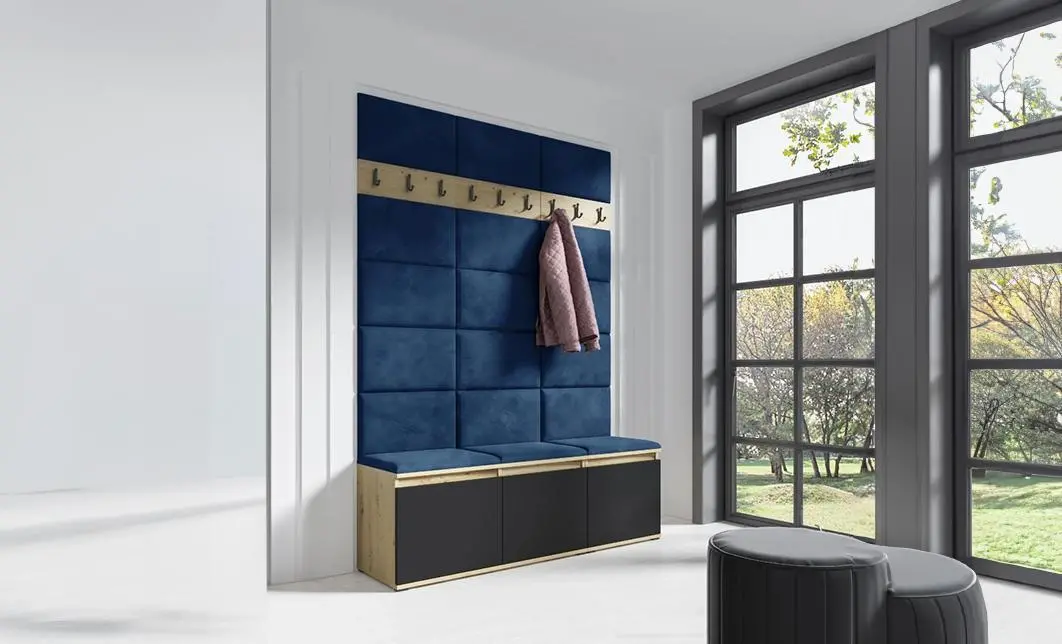 Cuier Hol Max 6, Artisan/ Albastru - Trinity 31