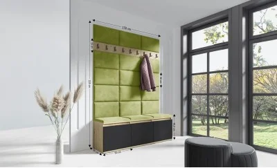 Cuier Hol Max 6, Artisan/ Verde - Trinity 12