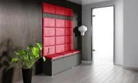 Cuier Hol Max 6, Grafit/ Rosu - Trinity 9