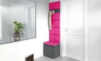 Cuier Hol Max 7, Grafit/Roz - Trinity 10