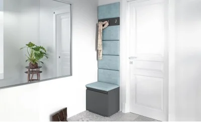 Cuier Hol Max 7, Grafit/Albastru - Trinity 22