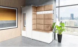 Cuier Hol Max 8, Alb/ Maro - Trinity 4