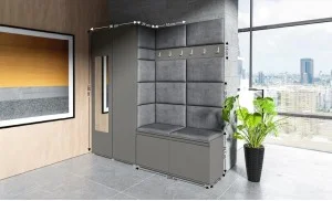 Cuier Hol Max 8, Grafit/ Gri - Trinity 15