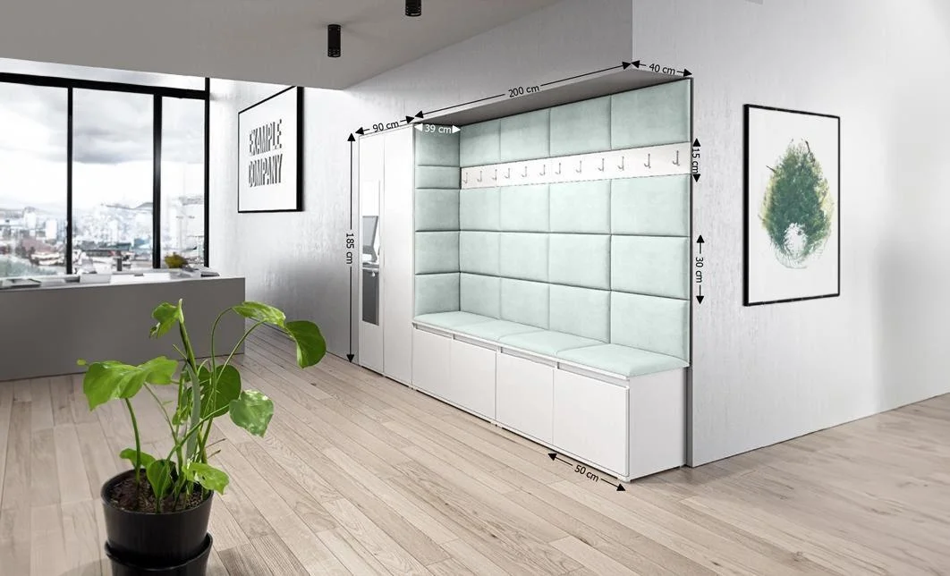 Cuier Hol Max 9, Alb/Verde - Trinity 21 1