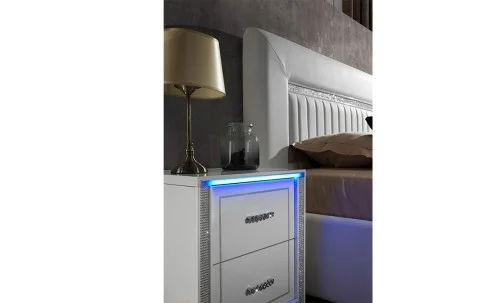 Dormitor Modern New Gemma cu Dulap 4 Uși 