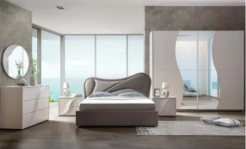 Dormitorul Modern Pegasus cu Dulap 2 Uși 