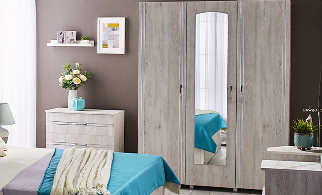 Dulap 3 Uși Inter Alb Samoa