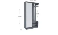Cuier Alice Sonoma Oak 2