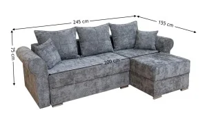Coltar Extensibil Elsa XXS Memory Gri - Kim 15 Interschimbabil