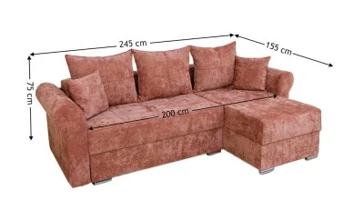 Coltar Extensibil Elsa XXS Memory Cărămiziu - Kim 06 Interschimbabil