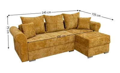 Coltar Extensibil Elsa XXS Memory Mustar - Kim 05 Interschimbabil