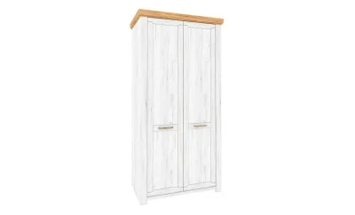 Dulap cu 2 Uși Sudbury F Stejar Craft Gold și Stejar Craft Alb