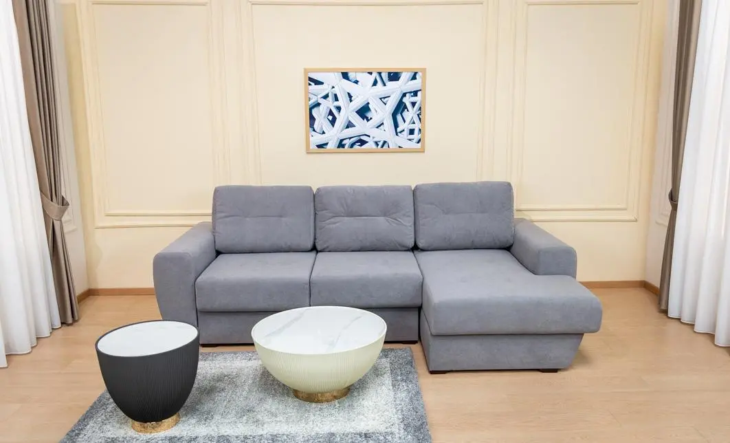 Colțar Extensibil Edison Gri - Vega 10 Dreapta