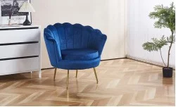 Fotoliu Marbella KJL2140 Albastru