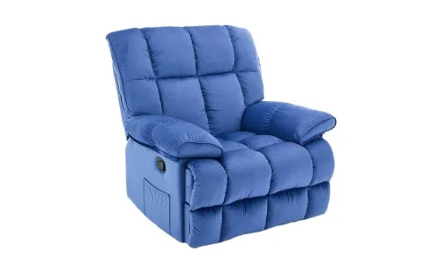 Fotoliu cu Recliner Manual KJC4423 Albastru