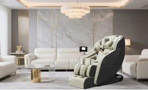 Fotoliu A077 Bej cu Funcție de Masaj