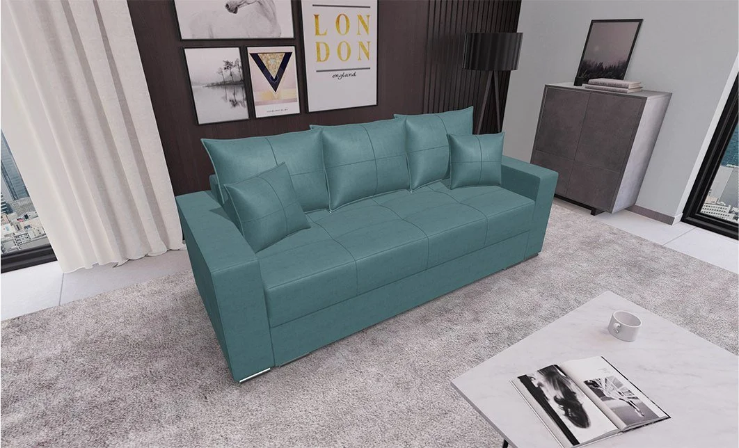 Canapea Extensibilă Claudia Bonell Mini, Albastru marin 1