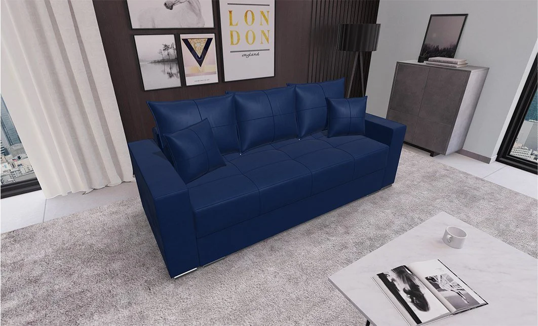 Canapea Extensibilă Claudia Bonell Mini, Albastru 1