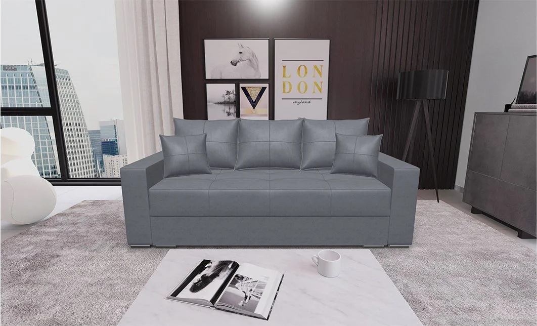 Canapea Extensibilă Claudia Bonell Mini, Gri antracit