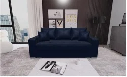 Canapea Extensibilă Claudia Bonell Mini, Albastru inchis