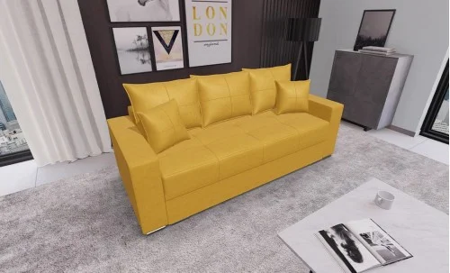 Canapea Extensibilă Claudia Bonell Mini, Galben