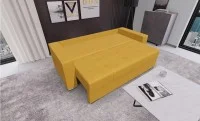 Canapea Extensibilă Claudia Bonell Mini, Galben 2