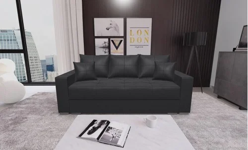 Canapea Extensibilă Claudia Bonell Mini, Gri carbune