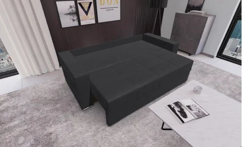 Canapea Extensibilă Claudia Bonell Mini, Gri carbune