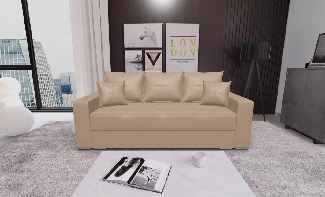 Canapea Extensibilă Claudia Bonell Mini, Maro deschis