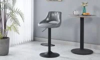 Scaun Bar KJC338 Gri