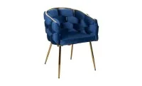Scaun Living Tapitat KJC15 Albastru 2