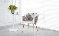 Scaun Living Tapitat KJC15 Bej
