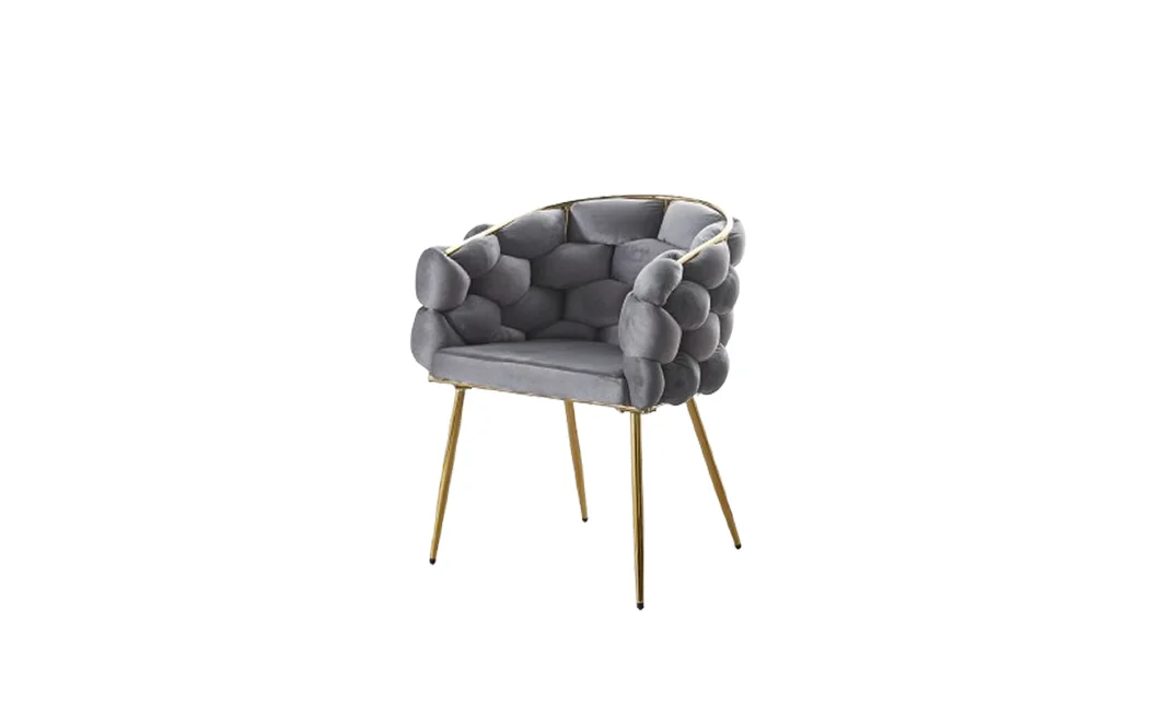 Scaun Living Tapitat KJC15 Gri 2