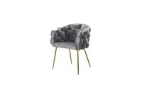 Scaun Living Tapitat KJC15 Gri 2