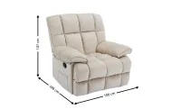 Fotoliu cu Recliner KJC4423 Bej 1