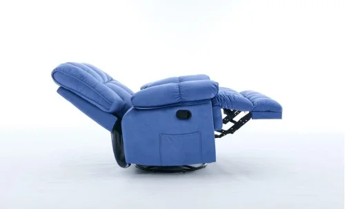 Fotoliu cu Recliner Manual KJC4423 Albastru