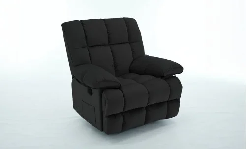 Fotoliu Rotativ cu Recliner KJC4423 Negru
