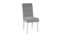 Scaun Living KJC5698 Gri cu Picioare Albe 3