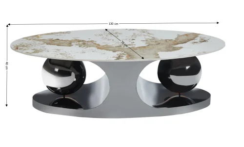 Măsuță Cafea KJCT5346 Pandora/Black