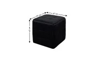 Set 5 tabureți KTC2281 Negru 2