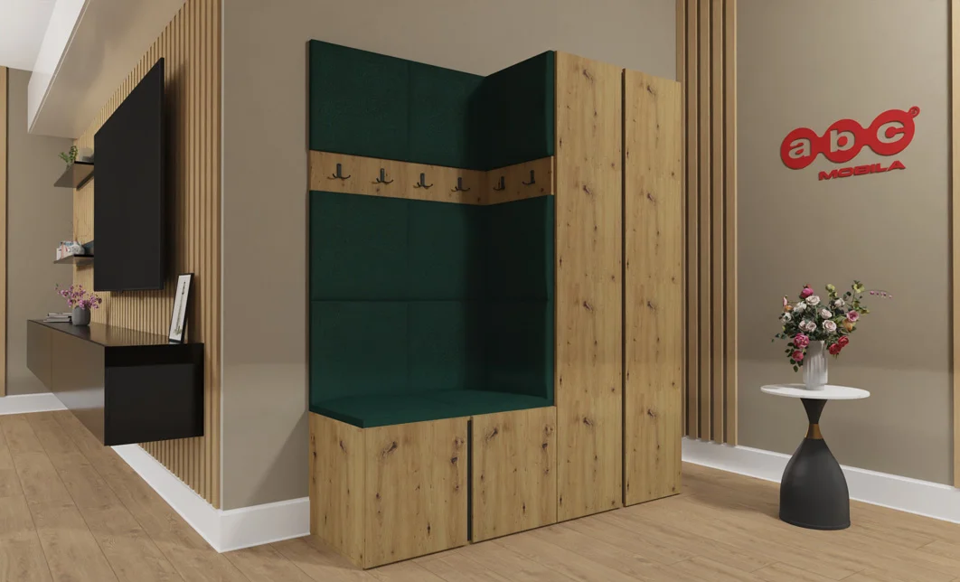 Cuier Hol Luca 2, Artisan/Verde - Manila 35