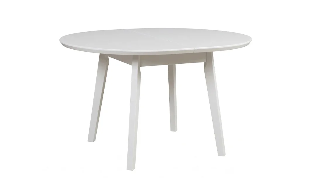 Masă Dining Extensibila Oslo 4 cu Blat Alb 1