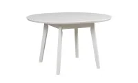 Masă Dining Extensibila Oslo 4 cu Blat Alb