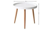 Masuta Cafea CT360 Alb 1